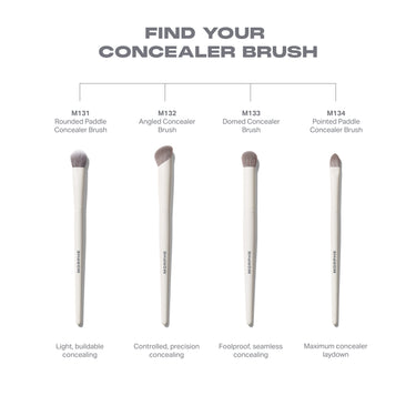M132 Angled Concealer Brush