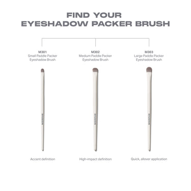 M301 Small Paddle Packer Eyeshadow Brush
