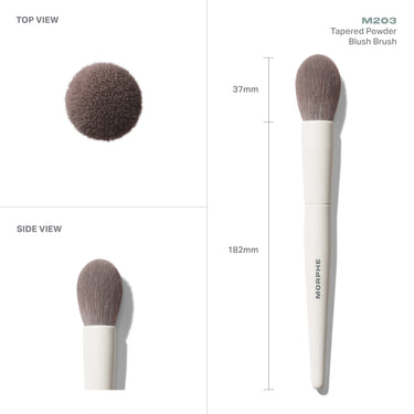 M203 Tapered Powder Blush Brush