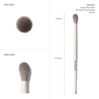 M333 Large Rounded Blender Eyeshadow Brush