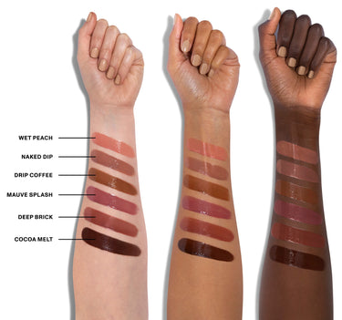 Dripglass Drenched High Pigment Lip Gloss - Wet Peach {Wet Peach}