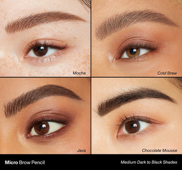Micro Brow Pencil: Mocha, Cold Brew, Java, Chocolate Mousse {Mocha (rich brown)}