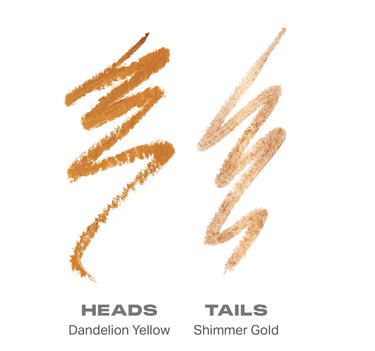 {Heads Or Tails (Dandelion Yellow/Shimmer Gold)}