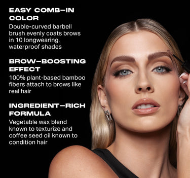 Brow Tease Fiber-Infused Volumizing Mousse {Praline}