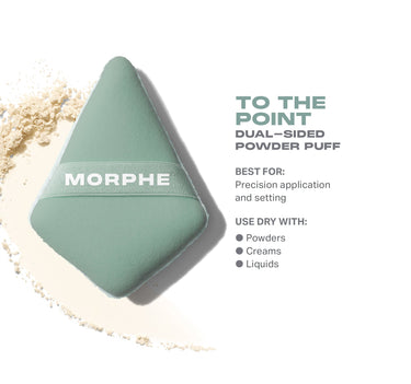 To the Point Dual-Sided Powder Puff | To the Point Dual-Sided Powder Puff | Secondary image