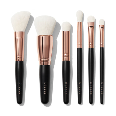 Rosé Away 6-Piece Face & Eye Travel Brush Set | Rosé Away 6-Piece Face & Eye Travel Brush Set | Secondary image
